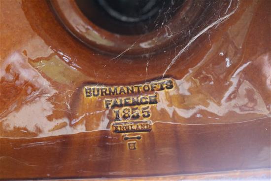 A Burmantofts jardiniere stand height 66cm
